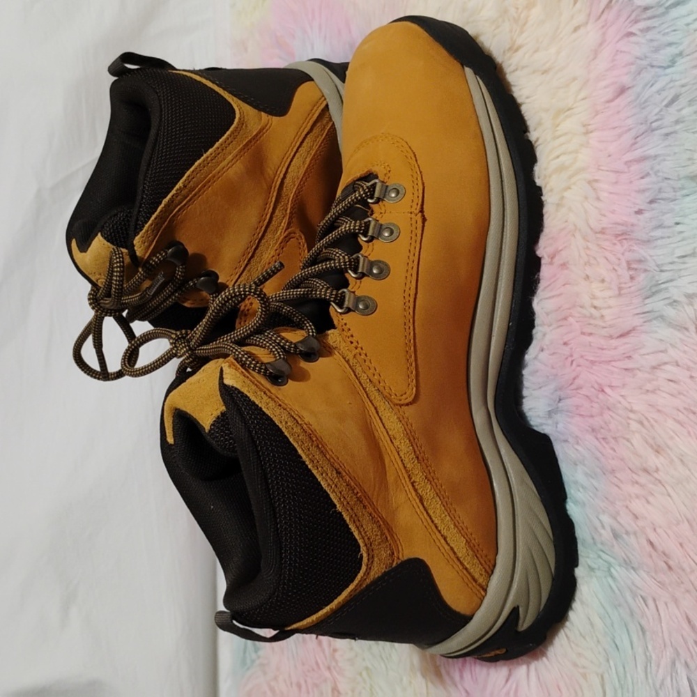 (X-103) SALE! Timberland White Ledge Mid Hiker Waterproof Performance Boots - Picture 8 of 12